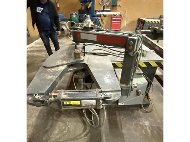 Industrial Resources #Scissor Plater Machine. Plater, 3" x 4" Steel Reinforcement Plates - Image 3