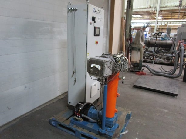 Xaloy #MSDP-1515, melt pump, 3 HP Marathon AC motor, 27.21:1 gearbox, control panel quick panel PLC - Image 3