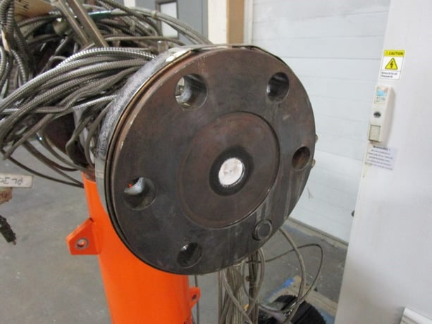 Xaloy #MSDP-1515, melt pump, 3 HP Marathon AC motor, 27.21:1 gearbox, control panel quick panel PLC - Image 6