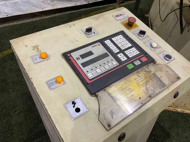 6" x 6" x 1/2" Geka #Hydracrop-SD110, Ironworker, 110 Ton, 24" Throat, 3" Stroke, 7.5 HP, 2003 - Image 9