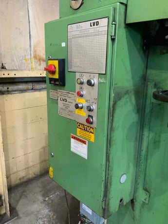 60 Ton, LVD #PPBL 60/25, Hydraulic Press Brake, 80.7" between housing, 8" Throat, 3.9" Stroke, 6.4 HP, 100" OA - Image 3