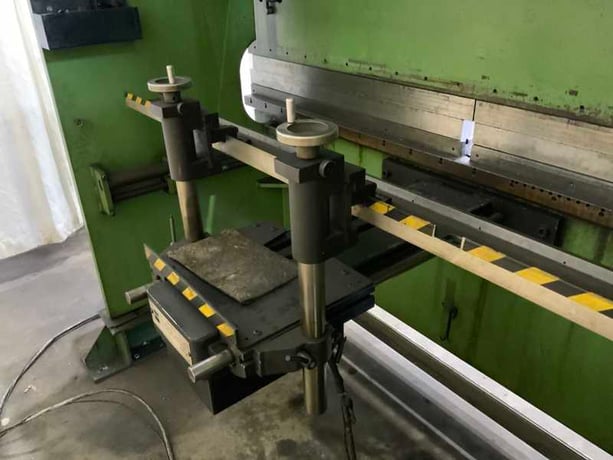 60 Ton, LVD #PPBL 60/25, Hydraulic Press Brake, 80.7" between housing, 8" Throat, 3.9" Stroke, 6.4 HP, 100" OA - Image 6