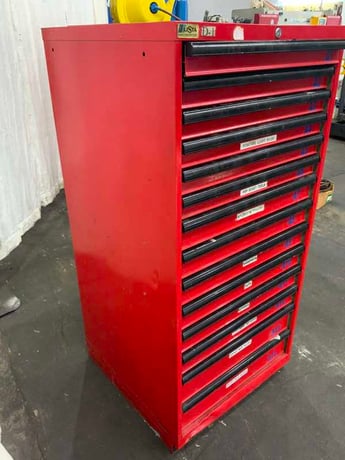 13 Drawer Lista Cabinet, 28" W x 28" D x 59" H - Image 3
