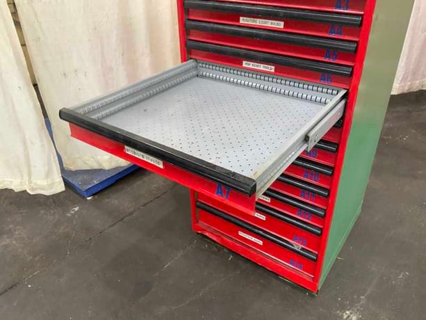 13 Drawer Lista Cabinet, 28" W x 28" D x 59" H - Image 4