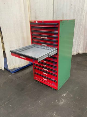 13 Drawer Lista Cabinet, 28" W x 28" D x 59" H - Image 5