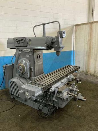 Kearney & Trecker #420TF-17, Vertical/Horizontal Mill, 80" x 17" Table, 1500 RPM, 15 HP - Image 1