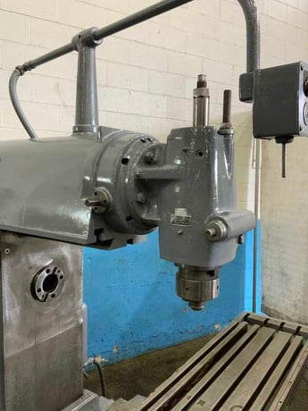 Kearney & Trecker #420TF-17, Vertical/Horizontal Mill, 80" x 17" Table, 1500 RPM, 15 HP - Image 10