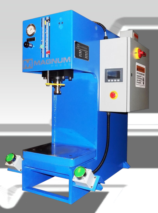 10 Ton, Magnum #MCB10A, bench gap frame press, 8" stroke, 16" daylight, 8" Shut Height, 8" throat, Allen - Image 1