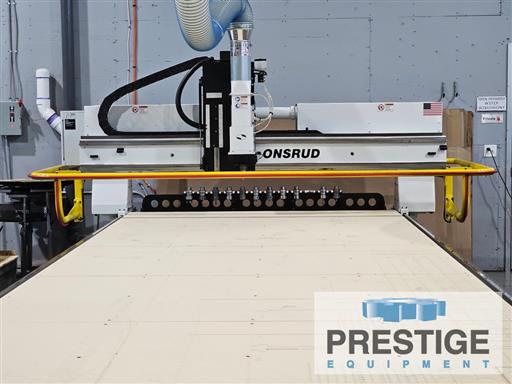 Onsrud #5100M12, CNC router, 12 ATC, 204" X, 84" Y, 9" Z, 24k RPM, HSK-63, 12 HP, Fanuc Oi, 2019 - Image 2