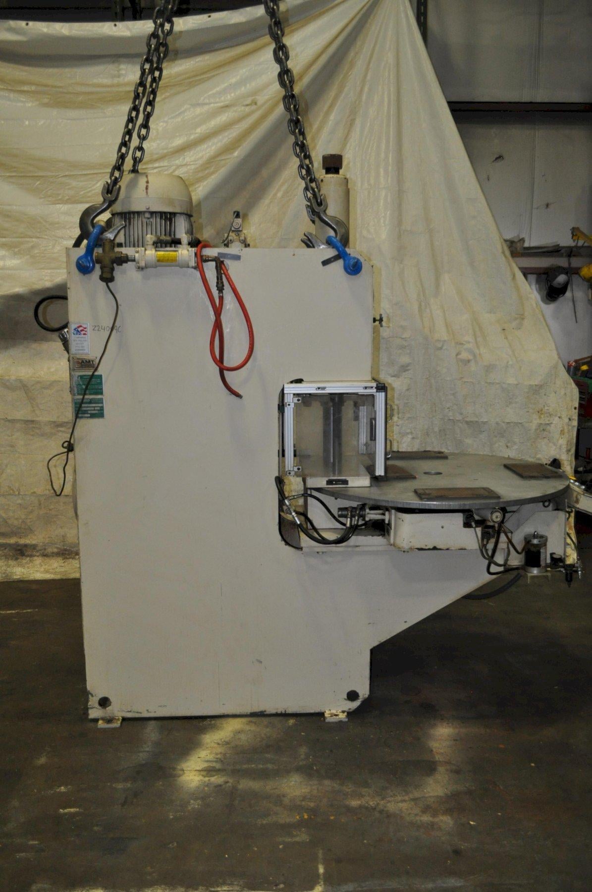30 Ton, Greenerd #HCA-30-30L8, hydraulic press, 15" stroke, 20" daylight, 10" throat, 24" x13" bed, 120 - Image 5