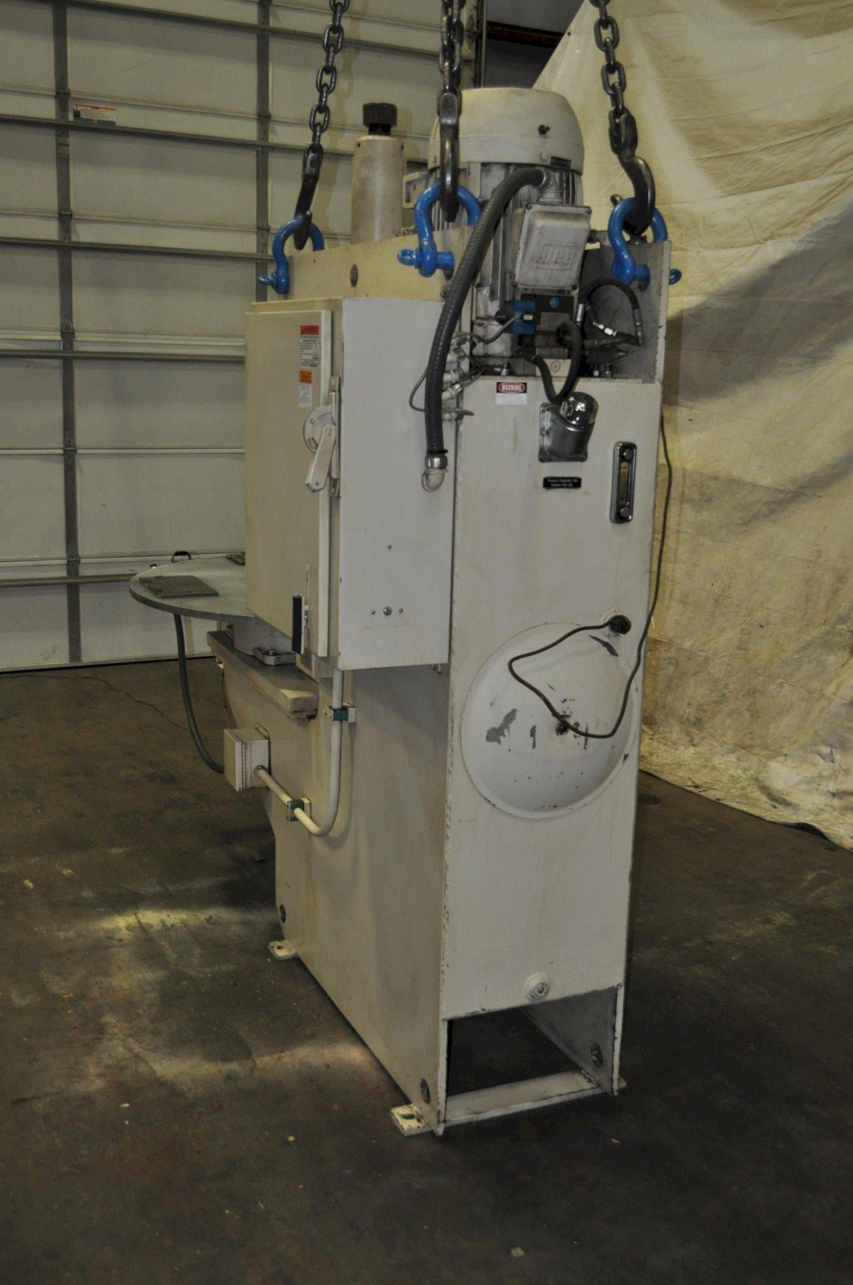 30 Ton, Greenerd #HCA-30-30L8, hydraulic press, 15" stroke, 20" daylight, 10" throat, 24" x13" bed, 120 - Image 6