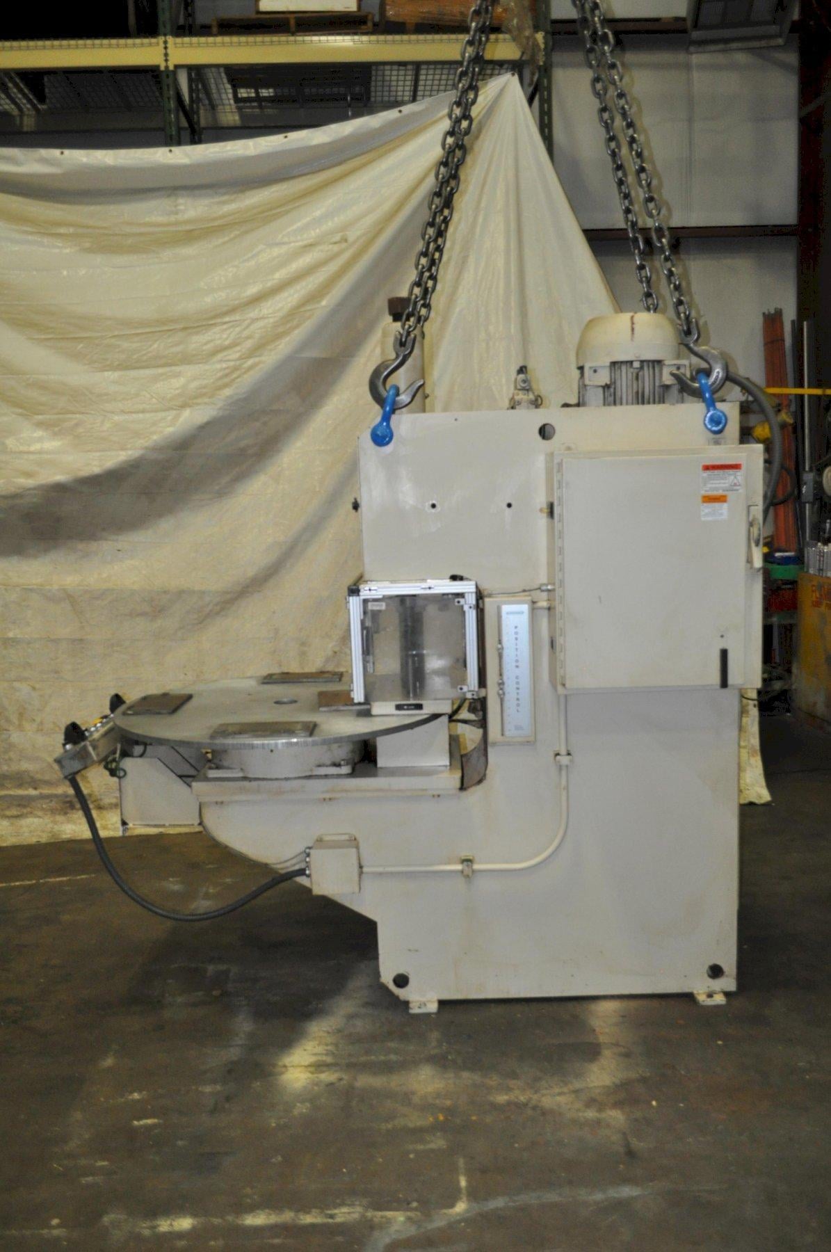30 Ton, Greenerd #HCA-30-30L8, hydraulic press, 15" stroke, 20" daylight, 10" throat, 24" x13" bed, 120 - Image 7