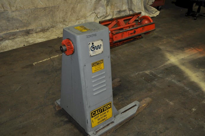 1600 lb. CWP, non powered uncoiler, 22" mandrel, 60" outside dimensions, 11.5"-17.5"ID, manual expansion - Image 6