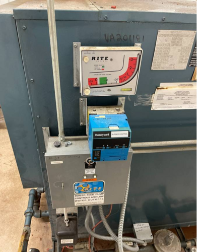 Rite #31545, Natural Gas Boiler, 39 HP, Low Pressure - Image 2