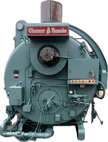 Cleaver Brooks #CB-200-300, Boiler, Natural Gas/Oil, 150 psi, 12553000 BTU/hr., 1974 - Image 3