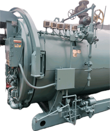 Cleaver Brooks #CB-200-300, Boiler, Natural Gas/Oil, 150 psi, 12553000 BTU/hr., 1974 - Image 4