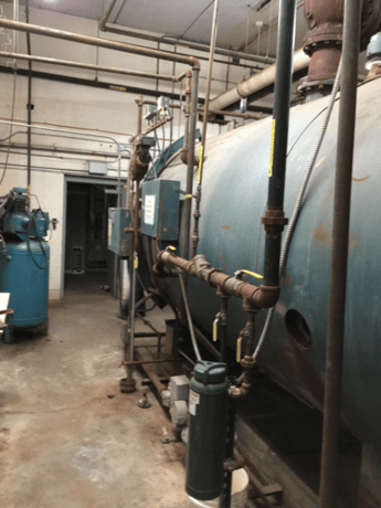 250 HP York-Shipley #SPL-300-N6, Great Green House Boiler, 15 psi, DG-105S modulating burner, 1974 - Image 6