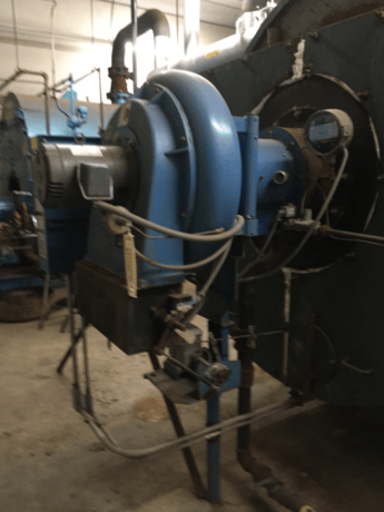 250 HP York-Shipley #SPL-300-N6, Great Green House Boiler, 15 psi, DG-105S modulating burner, 1974 - Image 10