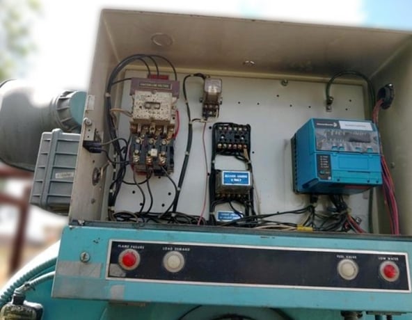 150 HP Cleaver-Brooks #CB700-150, Steam Boiler, Natural Gas, 150 psi, 5277000 BTU/hr., 460 V, 1984 - Image 9