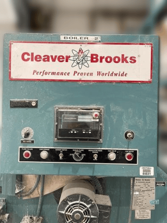 80 HP Cleaver-Brooks #CB-700-80, Steam Boiler, Natural Gas, 150 psi, 3347000 BTU/hr., 208 V, 2005 - Image 10