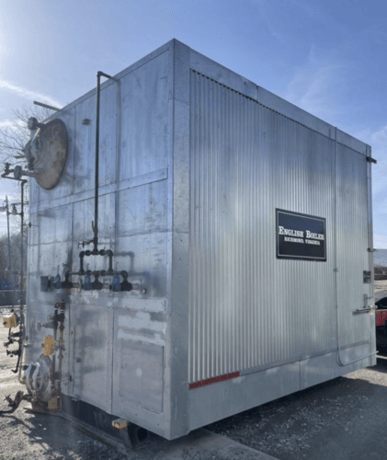 Englist Boiler, Gas Fired Steam Boiler, 2047 sq.ft., 25000 lb./hr., 250 psi, 2011 - Image 2