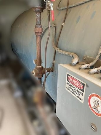 150 HP Williams & Davis #150-HP, Steam Boiler, Natural Gas/Diesel, 150 psi, 2012 - Image 7