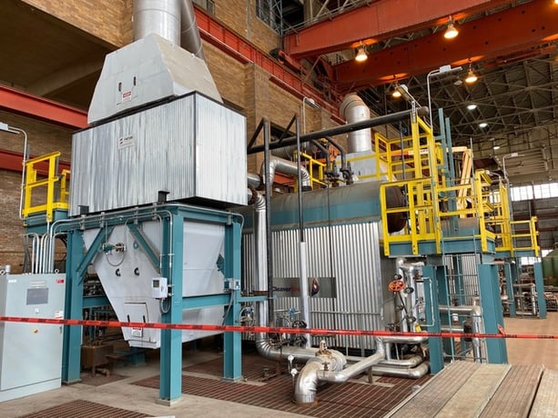 20000 PPH Cleaver-Brooks #NB-100D-35, Water Tube Boiler, 600 HP, 1606 sq.ft., 250 psi, 2013 - Image 5