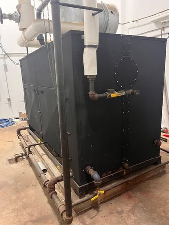 115 HP Parker Boiler #105-115, Steam Boiler, Natural Gas, 4830 MBTU, 100 psi, 2013 - Image 6