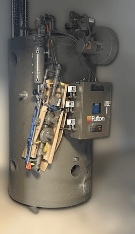30 HP Fulton #FB-030-A, Steam Boiler, Natural Gas, 90 sq.ft., 1035 lbs./hr., 150 psi, 2022 - Image 2