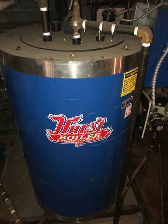 15 HP Hurst, High Pressure Boiler, 55 sq.ft., 518 lbs./hr., 150 psi - Image 9