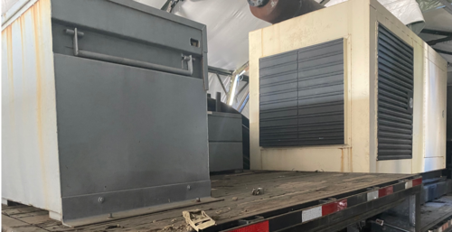 200 Ton, Carrier, Air Cooled Chiller w/300kW Generator, R-410A, 460 V - Image 2
