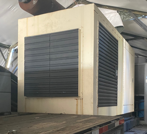 200 Ton, Carrier, Air Cooled Chiller w/300kW Generator, R-410A, 460 V - Image 3