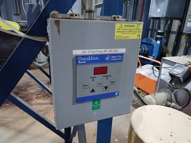 Donaldson Torit #DFT-2-4, Dust Collector System, Bag In/Bag Out Filter Housing, Exhaust Blower, Final Filter - Image 5