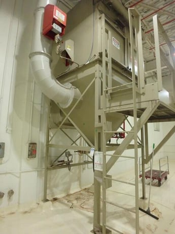 Farr Filtration Systems #Ten-K, Baghouse Dust Collector, Carbon Steel, S/N 9306-JB - Image 4