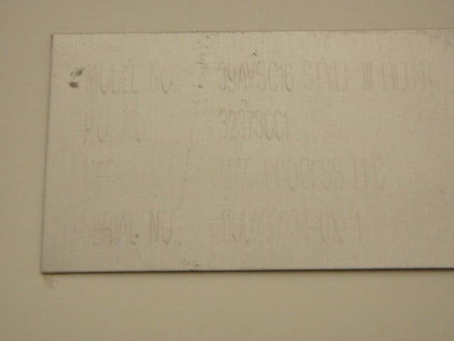 Mac Process Equipment #39AVSC16-Style-III-Filter, S/N 1100233231-010 - Image 6