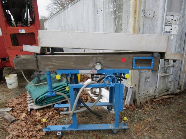 3" Plastic Bag Extruder Large, w/Control materal blender, calandering roller machine, neddel punch machine - Image 10