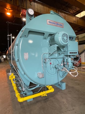 700 HP Cleaver-Brooks #CB-200-700, Steam Boiler, Natural Gas/Oil, 150 psi, 480 V, 1995 - Image 4