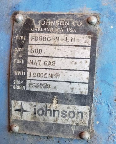 Arizona Boiler Company Inc. #PX-150, Thermal Oil Heater, 500 HP, 19 MMBH, 125 Psi @ 650 deg F, 500 GPM, 2012 - Image 7
