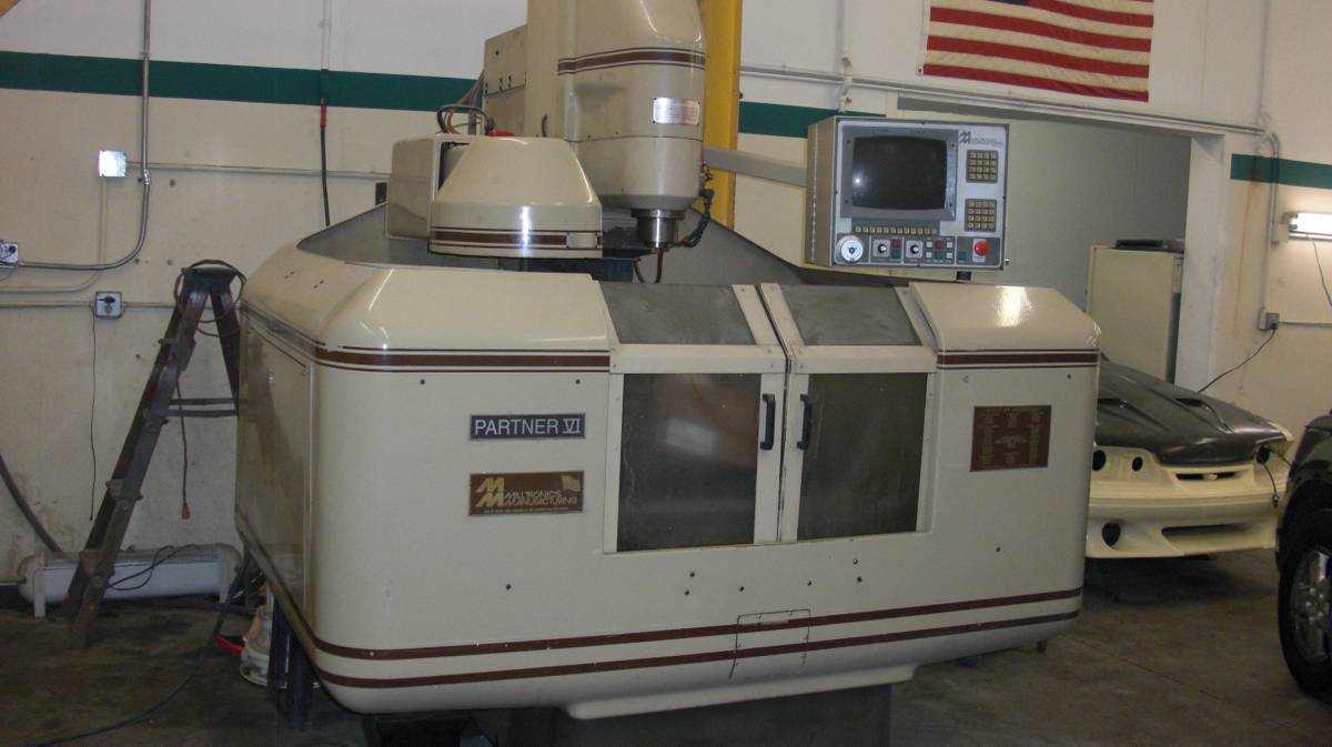 Milltronics #Partner-VI, CNC vertical machining center, 30" X, 25" Y, approx. 20" Z - Image 3