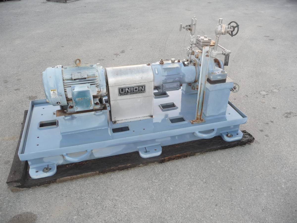 41 GPM @ 344' TDH Union, Centrifugal Pumps, 1-1/2 x 2 x 10A HHS size, 15 HP, 460 V, 3500 RPM - Image 5