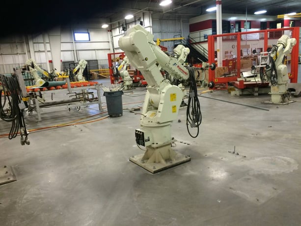 Kawasaki, FS030L E, Robot with " D+" (D Plus) Controller, 6 axis, 66 lbs. capacity, teach pendant, 2008 - Image 2