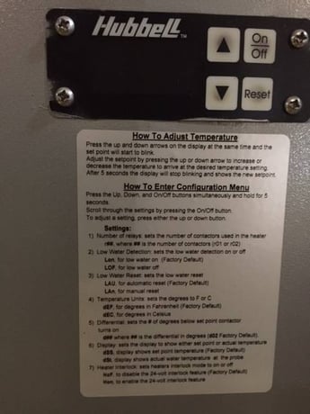 Hubbell #SH-200-0-120SST4, Water Heater Electric Storage Tank - Image 4