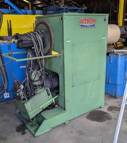 32" x .078" Atkin, Cut-To-Length line, 11000 lb., 32" W, 60" OD, 16"-20" ID, 140 FPM, 42" passline, 1996 - Image 5