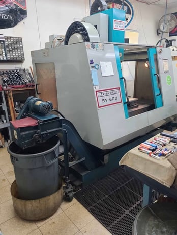 Akira-Seiki #SV600, CNC Vertical Machining Center, 40" X, 24" Y, 24" Z, 48" x 20" Table, 10000 RPM, 15 HP - Image 5