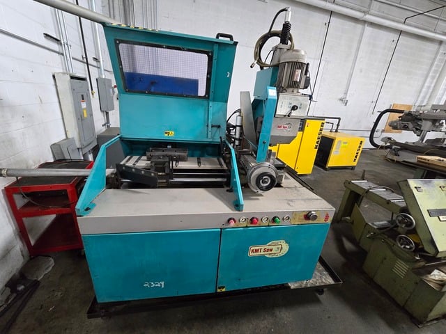 4" Kalamazoo Machine Tool #C-370-A, non-ferrous automatic cold saw, 14-1/2" blade, 13-89 RPM, clamp vise - Image 1