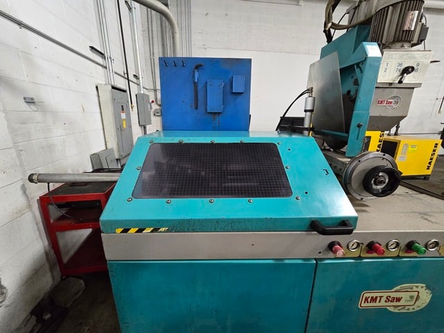 4" Kalamazoo Machine Tool #C-370-A, non-ferrous automatic cold saw, 14-1/2" blade, 13-89 RPM, clamp vise - Image 10
