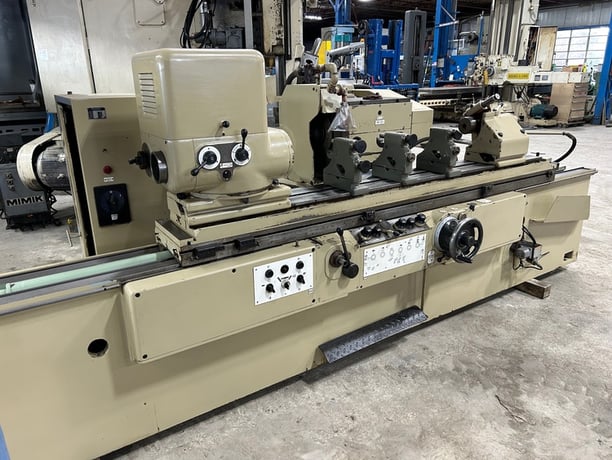 12" x 60" WMW, universal cylindrical grinder, 1985 - Image 3