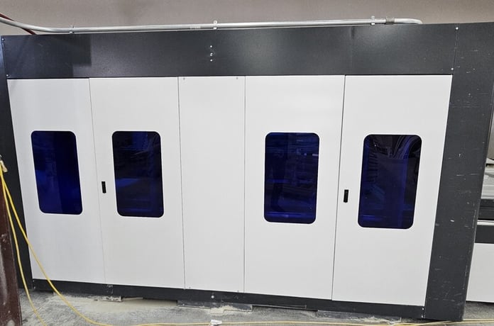 5 x 10 Membrane Press with Multi-roll PVC foil dispenser, 2021 - Image 3