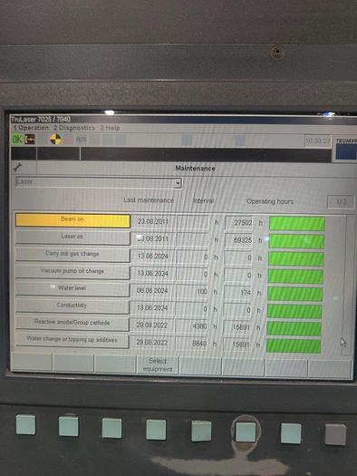 Trumpf #TruLaser-8000, CNC Co2 laser, 6000 watt, 8' x 13' sheet, Siemens Sinumerik 840D, 2011 - Image 6