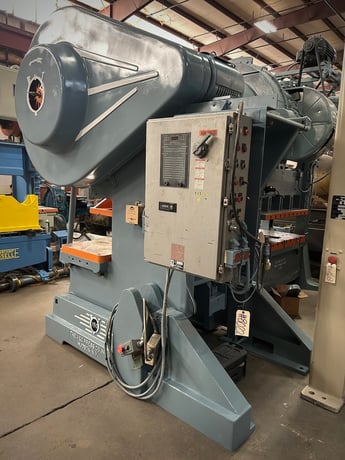 150 Ton, V & O Press #150ST, OBI press, 7" stroke, 20" Shut Height, 80 SPM, 1980 - Image 5